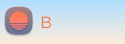 B Logo